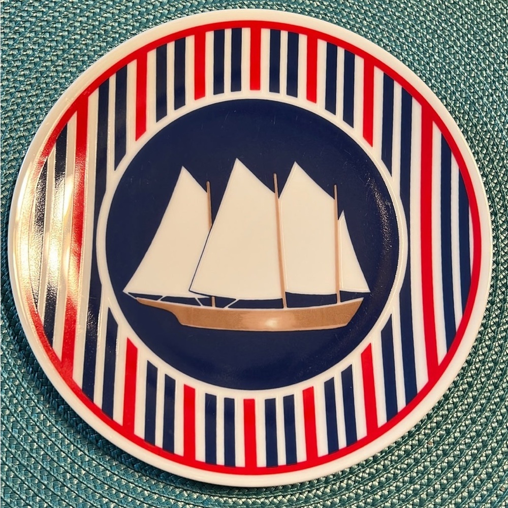 Curzon Sailboat 8” plate made in Japan ⛵️